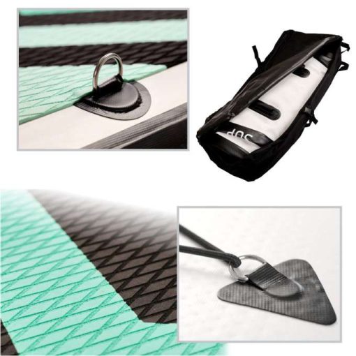 Sup Felfújható Deszka Paddleboard Tartozékokkal 320cm 150kg