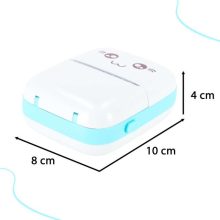 Mini Hőnyomtató Címkefotókhoz + Blue Cat Usb Kábel
