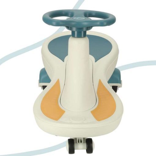 Gravitációs Ráhajtás Világító Led Kerekekkel, Zenével 76cm Kék-fehér Max 120kg