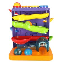 Interaktív Labdapálya 3 Az 1-ben Labdapálya Labdahajtó Kalapácsokkal Pingvin + Autó