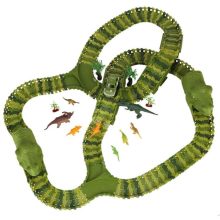 Versenypálya Dinoszauruszok Autók 240 Db