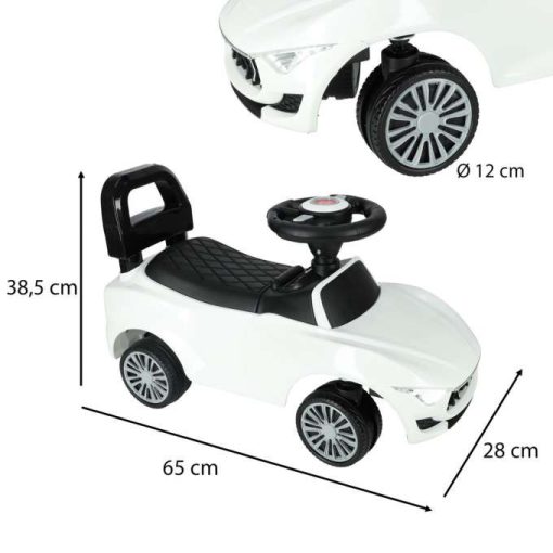 Felhajtható Tolókocsi Hanggal És Fényekkel.fehér