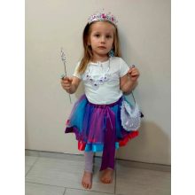 Farsangi Jelmez Ruha Királynő Hercegnő Koronás Pénztárca 9 Darab