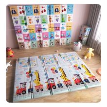 Kétoldalas Habszivacs Szőnyeg 180x200 Zsiráf/kép