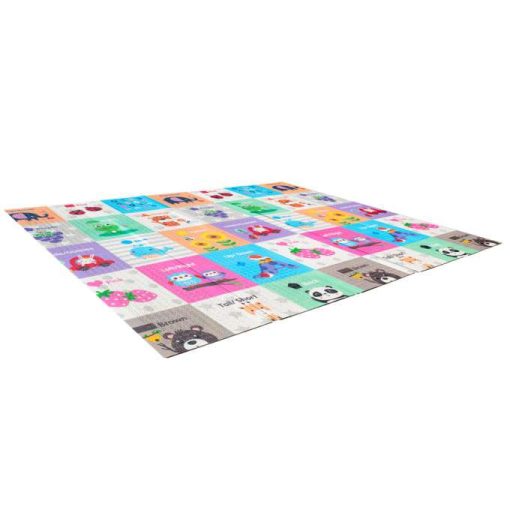 Kétoldalas Habszivacs Szőnyeg 180x200 Zsiráf/kép