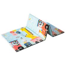 Kétoldalas Habszivacs Szőnyeg 180x200 Zsiráf/kép