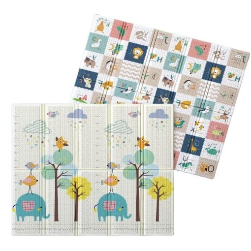 Kétoldalas Habszivacs Szőnyeg 180x200 Elefánt/kép