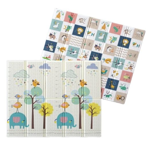 Kétoldalas Habszivacs Szőnyeg 180x200 Elefánt/kép