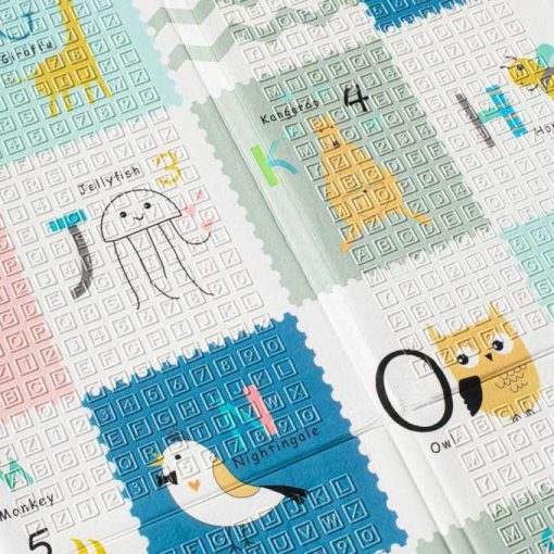 Kétoldalas Habszivacs Szőnyeg 180x200 Elefánt/kép