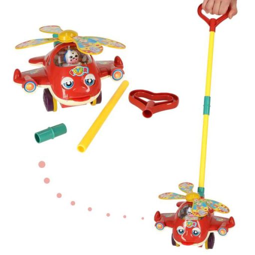 Toló Egy Bot Sík Helikopter Hanggal