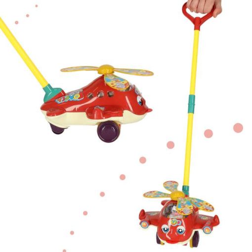 Toló Egy Bot Sík Helikopter Hanggal