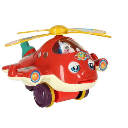 Toló Egy Bot Sík Helikopter Hanggal