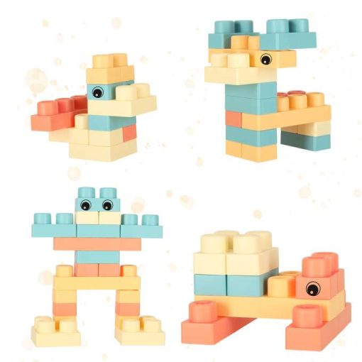 Blokkok Kocsikonténerben Fedővel 32 Elem