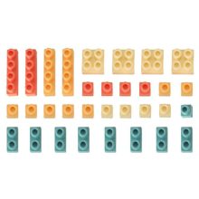 Blokkok Kocsikonténerben Fedővel 32 Elem