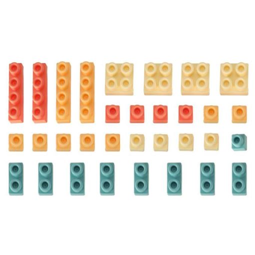 Blokkok Kocsikonténerben Fedővel 32 Elem