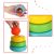  Piramis Torony Oktatási Színes Montessori Érzékszervi Puzzle
