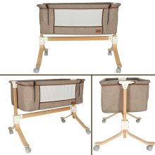 Fa Babaágy, Kerekes Fa Bölcső, Barna Járóka