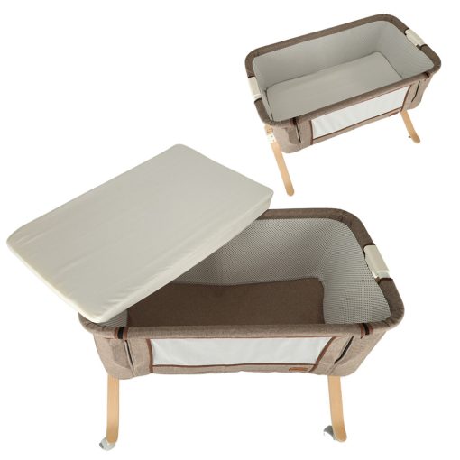 Fa Babaágy, Kerekes Fa Bölcső, Barna Járóka