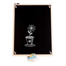 Kétoldalas Palatábla Manipulációs Tábla Fából Készült Natúr Farm