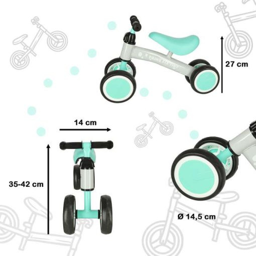 Trike Fix Tiny Négykerekű Terepmotor  Gyerek Motor Zöld