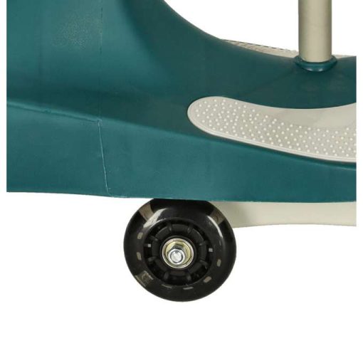 Lengő lengő autó izzó kerekek LED zöld sárga