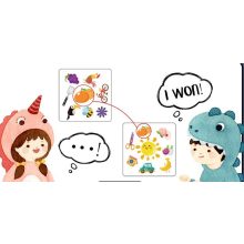 Keresse Meg Ugyanazt A Versenyt, Koncentrációt Gyakorló Játékot Érzékelő kártyajáték - 54 kártya párok keresése