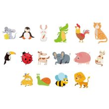 Keresse Meg Ugyanazt A Versenyt, Koncentrációt Gyakorló Játékot Érzékelő kártyajáték - 54 kártya párok keresése