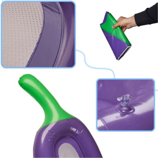 Padlizsánhálós Légmatrac 240cm