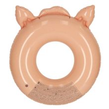 INTEX 59266 Úszógyűrű, felfújható strandponton, láma, max. 40kg, 76cm