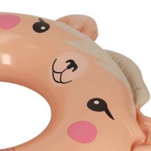 INTEX 59266 Úszógyűrű, felfújható strandponton, láma, max. 40kg, 76cm