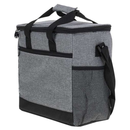 Hőzsák ebédhez, reggelihez, szigetelt strandpiknikhez, 16L, szürke