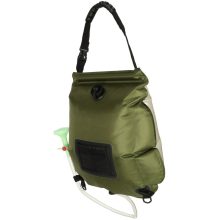 Napelemes kempingzuhany 20L XXL hőmérővel