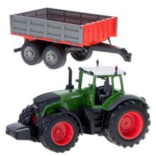 Rc Traktor 2.4g 4ch Pótkocsival 1:16 Kürt