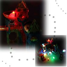 Márvány Mágnesblokkok, Világító Golyós Pálya, 202 Elem