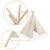 Indiai Házi Sátor Gyerekeknek Tipi Wigwam 135cm