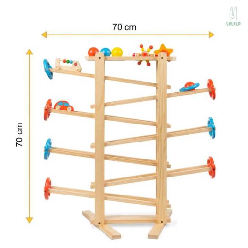 Fa Golyópálya Labdapálya Xxl 70cm