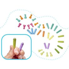 Montessori Horgászhernyó Családi Játék