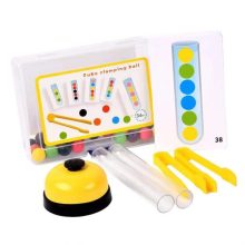  Oktatási Puzzle Színes Montessori Golyókból