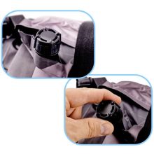 Felfújható matrac autós platóhoz, csomagtartóhoz, 170x128cm, fekete