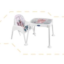 3 Az 1-ben Baba Etetőszék rózsaszín