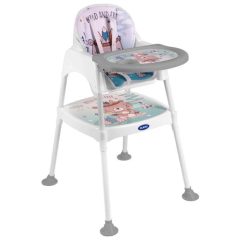 3 Az 1-ben Baba Etetőszék maci több színű