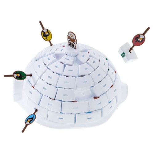 Ügyességi Játék Építeni Igluos Pingvinek