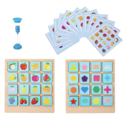  Fa Memória Társasjáték: Állatok És Járművek