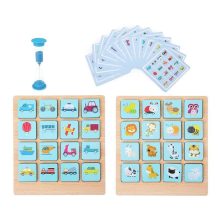  Fa Memória Társasjáték: Állatok És Járművek