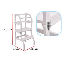 Montessori Fa Tanulótorony Gyűrűk 2 Az 1-ben