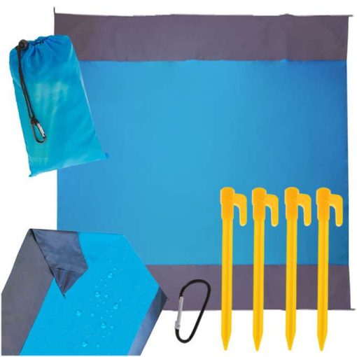 Strandszőnyeg piknik vízálló nagy kempingtakaró piknik kempingtakaróhoz XXL 210 X 200 cm