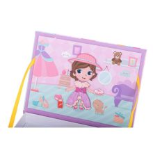 Mágneses Kirakós Öltöztetős Baba 51el.