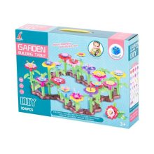 Építőelemek Virágoskerti Virágok Építőkészlet 104el