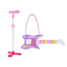 Lila Rock Elektromos Gitár Mikrofonnal