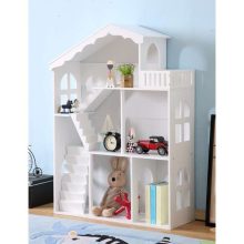 2in1 Babaház Könyvespolc, 116cm Xxl, Fehér